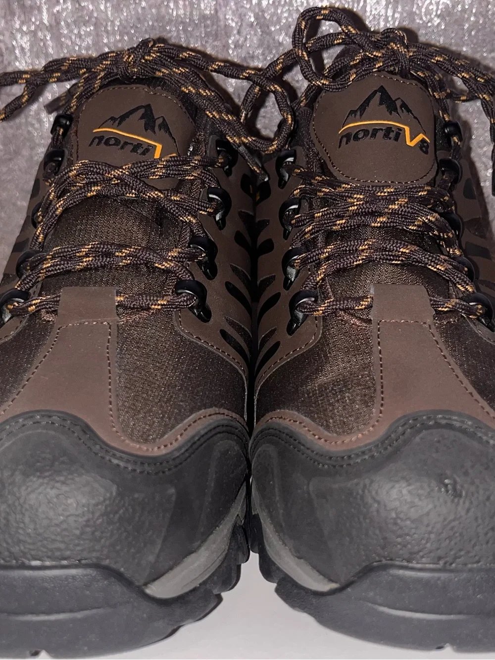 Nortiv 8 Men's Softshell Brown Trail Boots